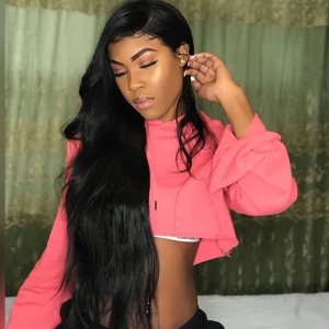 250% density wigs pre-plucked human hair full lace front wigs with baby hair for black women 