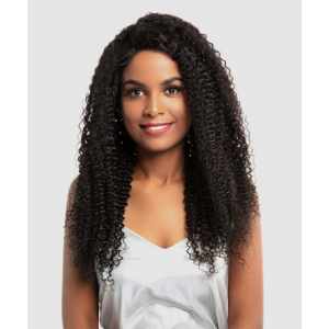Flash  Kinky Curly Lace Front Human Hair Wigs 130% Density