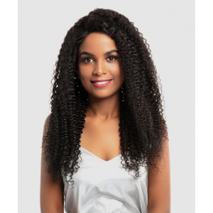 Flash Dolago Kinky Curly Lace Front Human Hair Wigs 130% Density