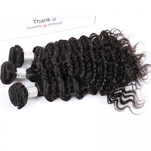 Best Brazilian Virgin Hair Deep Wave Hair Extensions 3 Bundles 100% Human Hair