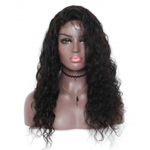 Cheapest Loose Wave 200% Density Lace Closure Wig Pre-Plucked Hairline