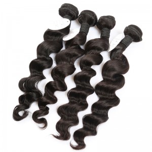 Loose Wave 100% Human Hair 8A Virgin Hair Extensions Brazilian Hair Weave Bundles