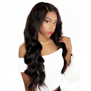 Lace FrontHuman Hair Wigs Body Wave with Baby Hair Pre-Plucked Natural Hair Line 150% Density wigs