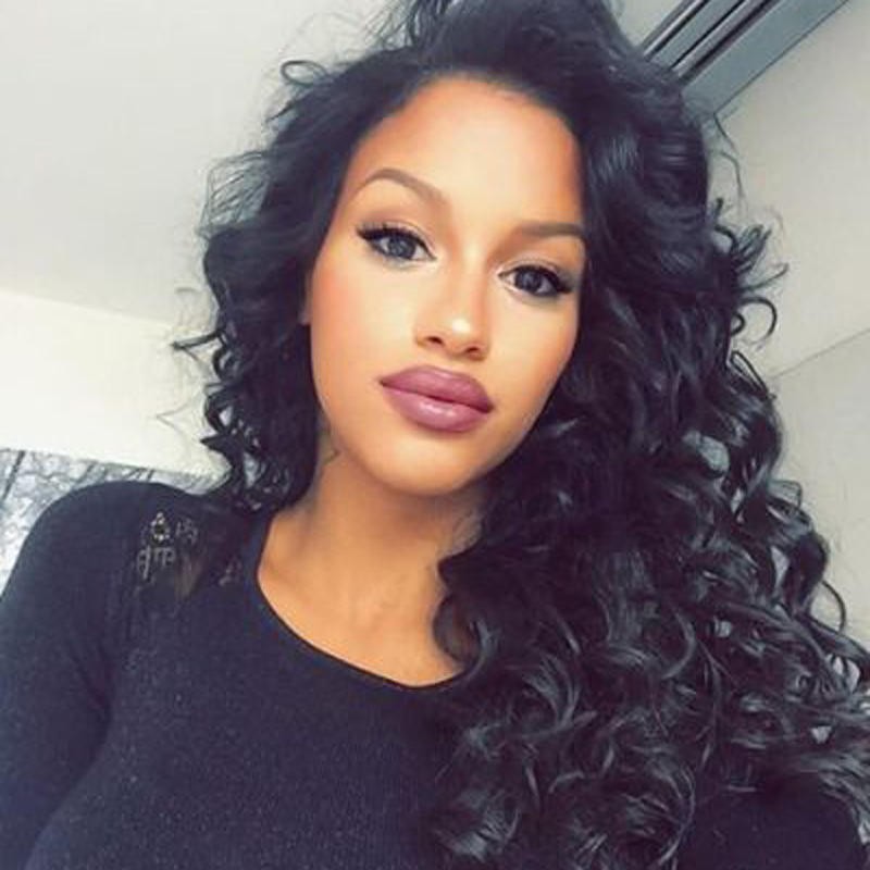150% Density wigs Brazilian Loose Wave Lace Front Human ...