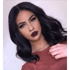 150% Chic Wavy Short Bob 360 lace front wig Human Hair Wigs 