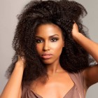 250% Density  Mongolian Afro Kinky curly Lace Front Human Hair Wigs for Black Women