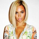 Beyonce Inspired Ombre Blonde Color Bob Full Lace Human Hair Wigs