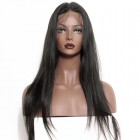 Brazilian Wigs Pre-Plucked Natural Hair Line 150% Density Wigs Silk Straight Lace Front Ponytail Wigs 