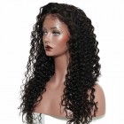 Pre Plucked 360 Lace Front Wigs Brazilian Virgin Hair Free Shipping Deep Wave 360 Lace Front Human Hair Wigs Comingbuy