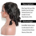 Brazilian Full Lace Wigs 18" 150% Density Funmi Curl Swiss Lace Pre-Plucked Natural Hair Line