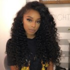 250% Density Pre-Plucked Lace Front Wigs Malaysian Virgin Hair Kinky Curly Human Hair Wigs Natural Hair Line
