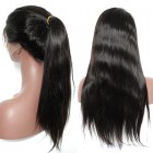 360 Lace Wigs 150% Density Brazilian Virgin Hair Straight Circular Full Lace Wigs 100% Human Hair Wigs 