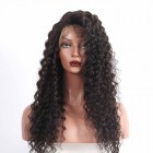 Detangle Pre-Plucked 150% Density Wigs Natural Hair Line Deep Wave Human Hair Wigs 