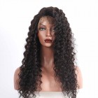 Detangle Pre-Plucked 150% Density Wigs Natural Hair Line Deep Wave Human Hair Wigs 