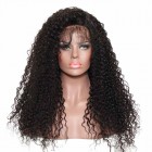 Brazilian Hair 250% Density Wig Pre-Plucked Lace Front Wigs Deep Curly Human Hair Wigs 
