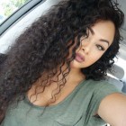 Pre Plucked 250% High Density Deep Curly Lace Front Human Hair Wigs for Black Women