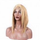 Honey Blond #27 Silky Straight 250% Density Lace Front Wig Pre-Plucked Lace Wigs with Baby Hair 