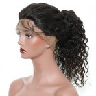 360 Lace Wigs 180% Density Circular Full Lace Wigs 100% Huamn Hair Wigs Natural Hair Line Wigs Loose Curly