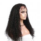 Natural Color High Quality Brazilian Virgin Human Hair Wig Water Wave Lace Front Wigs