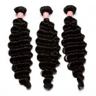 Natural Color Deep Wave $156 /3pcs 28"28"30"inches Brazilian Virgin Human Hair Weave 