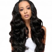 Natural Color Malaysian Virgin Human Hair Wig Body Wave Lace Front Wigs