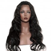 Body wave Glueless Lace Front  Wigs 250% Density Lace Front Human Hair Wigs Brazilian Virgin Human Hair 