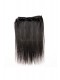 Indian Virgin Hair Silky Straight Free Part Lace Closure with 3pcs Weaves