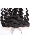 Natural Color Loose Wave Brazilian Virgin Hair Lace Frontal Closure 13x4inches 