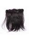 Natural Color Silky Straight Malaysian Virgin Hair Lace Frontal Closure With 3Pcs Hair Bundles