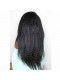 Natural Color Kinky Straight Brazilian Virgin Human Hair Extensions Weave 3 Bundles