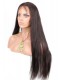 Color #2 Dark Brown Silky Straight Indian Remy Human Hair Full Lace Wigs