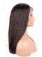 Color #2 Dark Brown Silky Straight Indian Remy Human Hair Full Lace Wigs