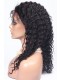 250% Density Brazilian Virgin Hair Kinky Curly Lace Front Human Hair Wigs