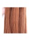 Color #30 Medium Brown Brazilian Virgin Hair Straight Hair Weave 3 Buddles