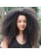 250% Density Full Lace Human Hair Wigs Mongolian Afro Kinky curly Lace Front Wig for Black Women