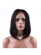 360 Lace Wigs 180% Density Brazilian Virgin Hair Short Straight BOB Style Full Lace Wig