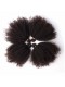 55g 4 Bundles Deal Mongolian Afro Kinky Curly Human Hair Weave For Black Women