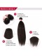 Kinky Straight Natural Color Brazilian Virgin Human Hair Weave 4 Bundles