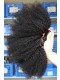 Indian Virgin Hair Natural Color Afro Kinky Curly Hair Weave 3 Bundles