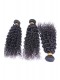 Natural Color Brazilian Curl Hair Extensions Brazilian Virgin Human Hair Weave 3 Bundles