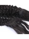 Natural Color Kinky Curly Braid In Bundle Hair Weaves Brazilian Virgin Human Hair 3 Bundles