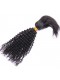 Natural Color Kinky Curly Braid In Bundle Hair Weaves Brazilian Virgin Human Hair 3 Bundles