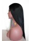 Natural Color Indian Remy Human Hair Wigs(#1 #1B #2 #4) Silk Straight Silk Top Lace Wigs