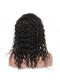 Natural Color Deep Weave Silk Top Lace Wigs Brazilian Virgin Human Hair 