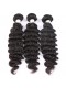 Natural Color Deep Wave Brazilian Virgin Human Hair Weave 3pcs Bundles