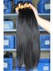 Natural Color Silk Straight Peruvian Virgin Human Hair Weave 3 Bundles 