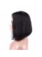 Rihanna Inspired Straight Short Bob Lace Front Human Hair Wigs 250% Density
