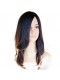 Medium Brown Silky Straight European Virgin Hair Silk Top Full Lace Jewish Wigs