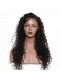 Brazilian Virgin Hair Loose Curly 360 Lace Front Wigs With Natural Hairline