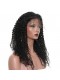 Brazilian Virgin Human Hair Wig Natural Color Kinky Curly Lace Front Wigs